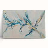 Ocean Breeze Tones – Earthen Harmony Contemporary Canvas Art
