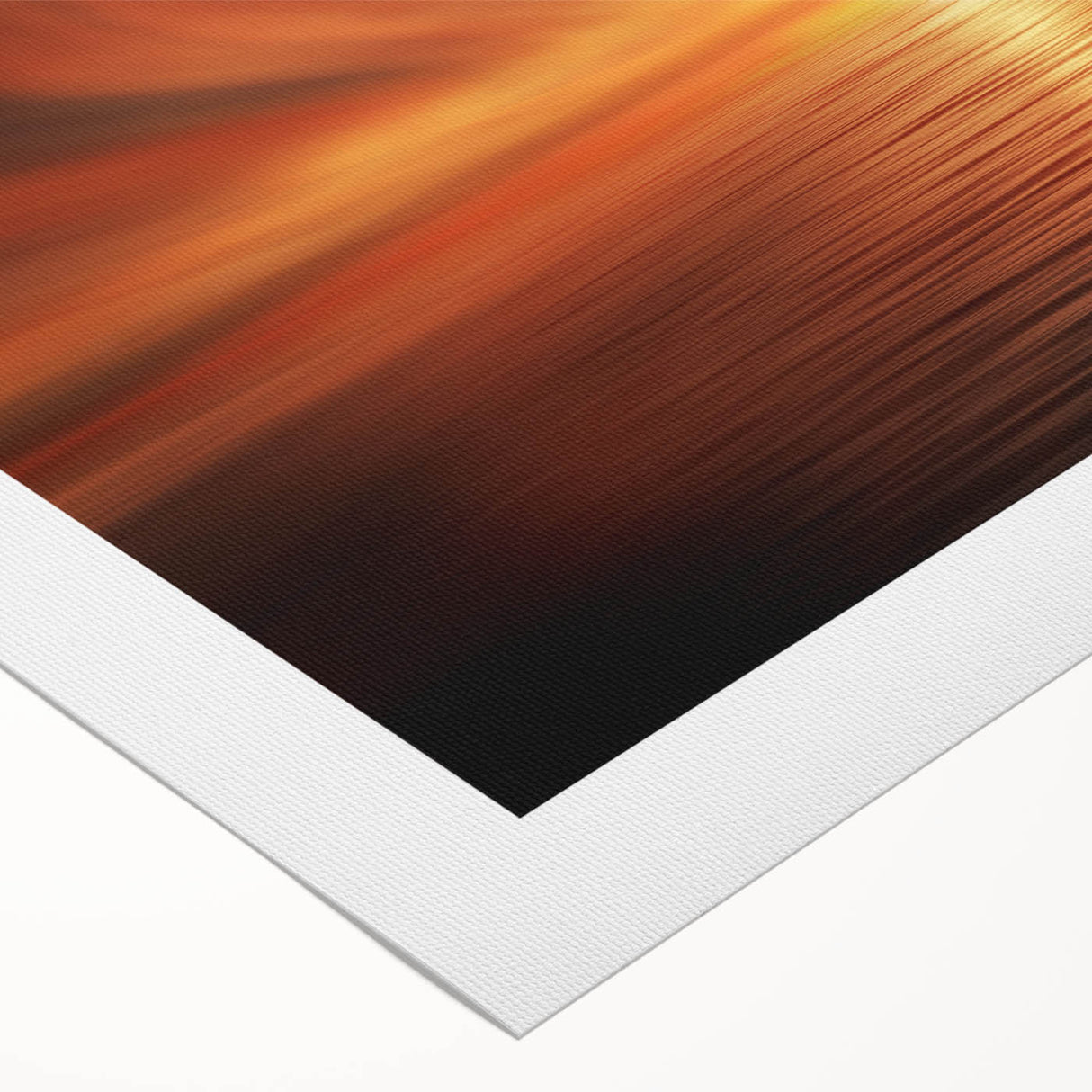 Fiery Sunset Reflection - Fine Art Photography Canvas Prints