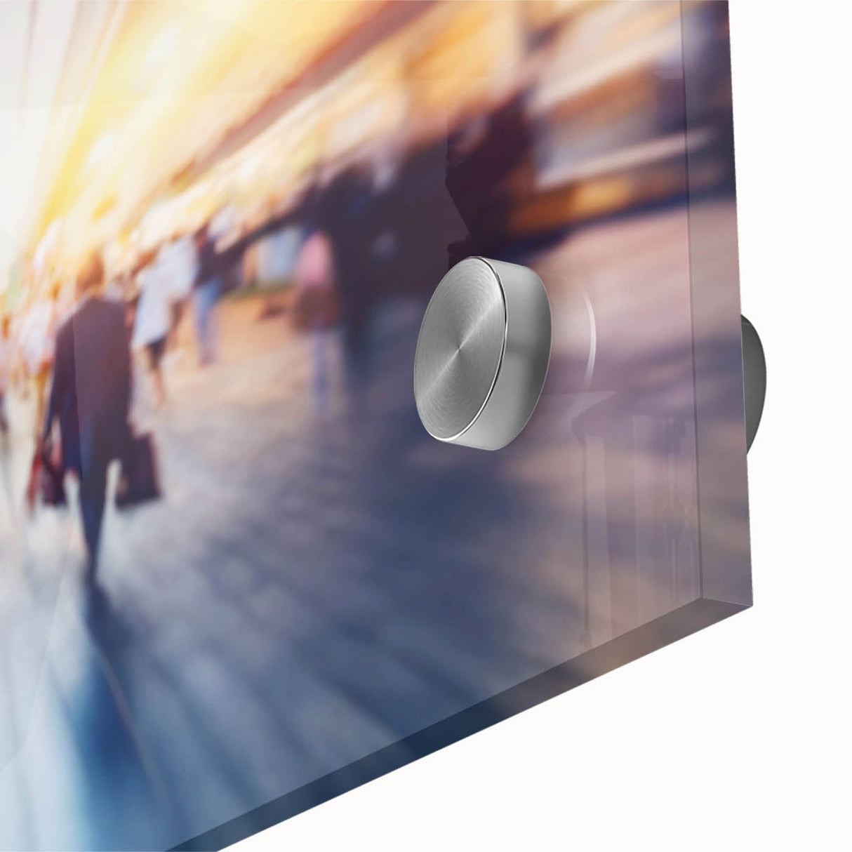 Metropolitan photography art – Abstract urban rush hour print