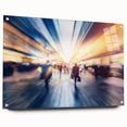 Metropolitan photography art – Abstract urban rush hour print