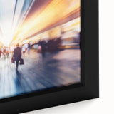 Metropolitan photography art – Abstract urban rush hour print