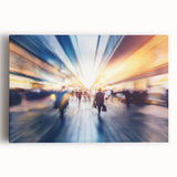 Metropolitan photography art – Abstract urban rush hour print