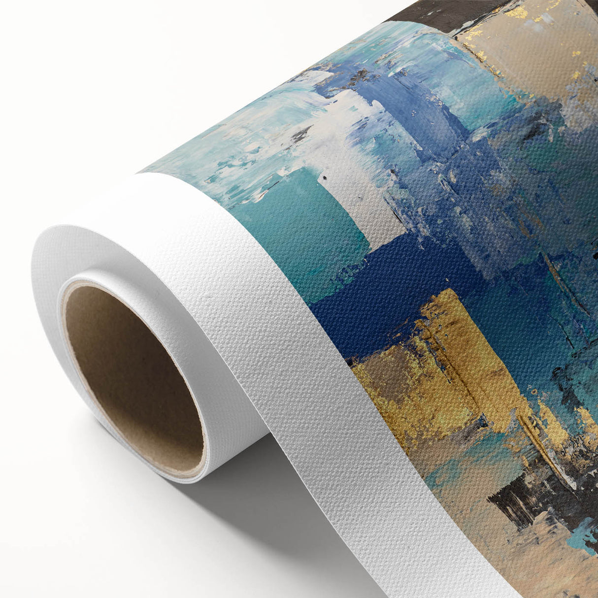Bold Oceanic Hues – Earthen Harmony Neutral Abstract Prints