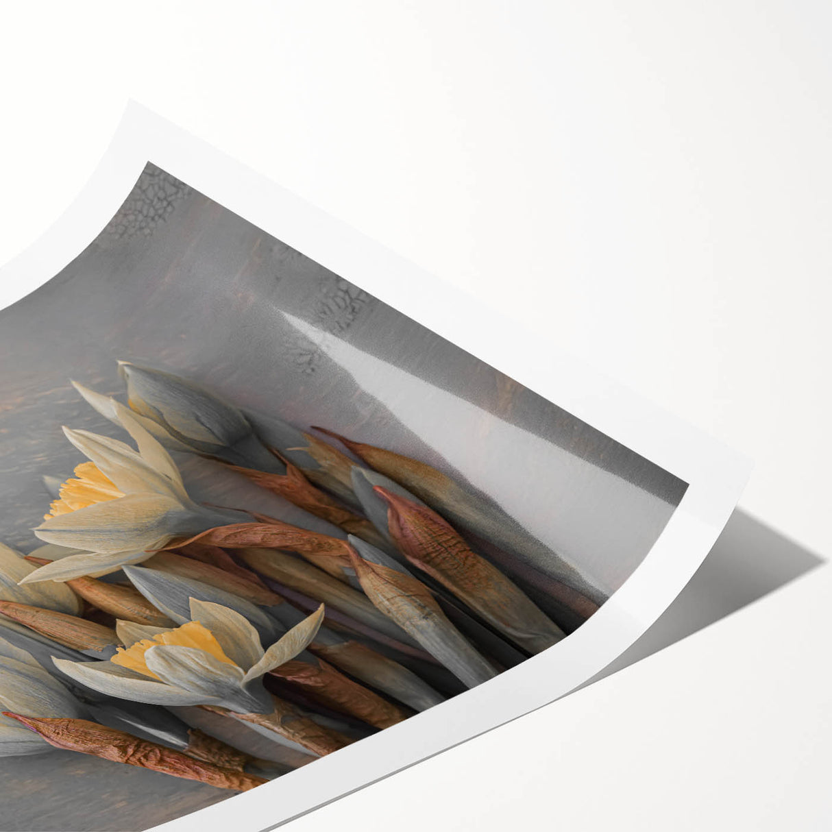 Dried Lotus Elegance - Fine Art Photography Canvas Prints