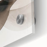 Minimalist Abstract Canvas Prints – Brown and Beige Geometric Wall Art