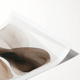 Minimalist Abstract Canvas Prints – Brown and Beige Geometric Wall Art