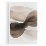 Minimalist Abstract Canvas Prints – Brown and Beige Geometric Wall Art