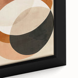 Earthen Harmony Abstracts – Modern Earth Tone Geometric Wall Art