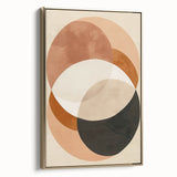 Earthen Harmony Abstracts – Modern Earth Tone Geometric Wall Art