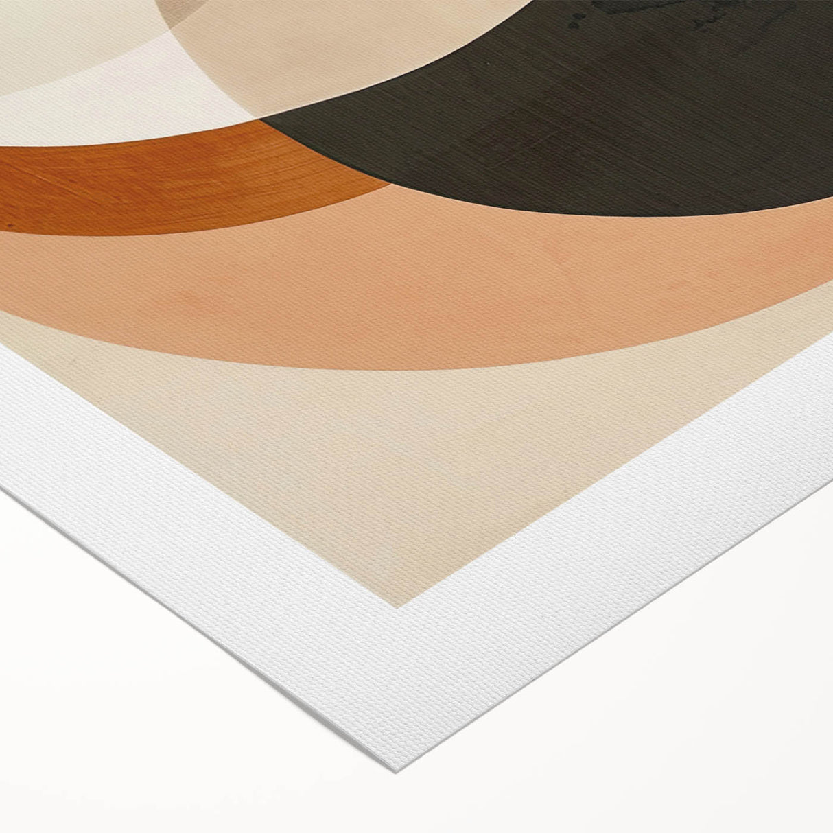 Earthen Harmony Abstracts – Modern Earth Tone Geometric Wall Art