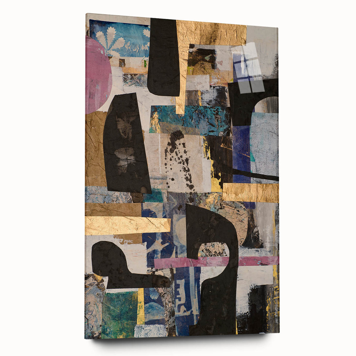 Eclectic Harmony Layers – Earthen Harmony Contemporary Canvas Art