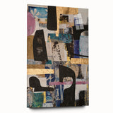 Eclectic Harmony Layers – Earthen Harmony Contemporary Canvas Art