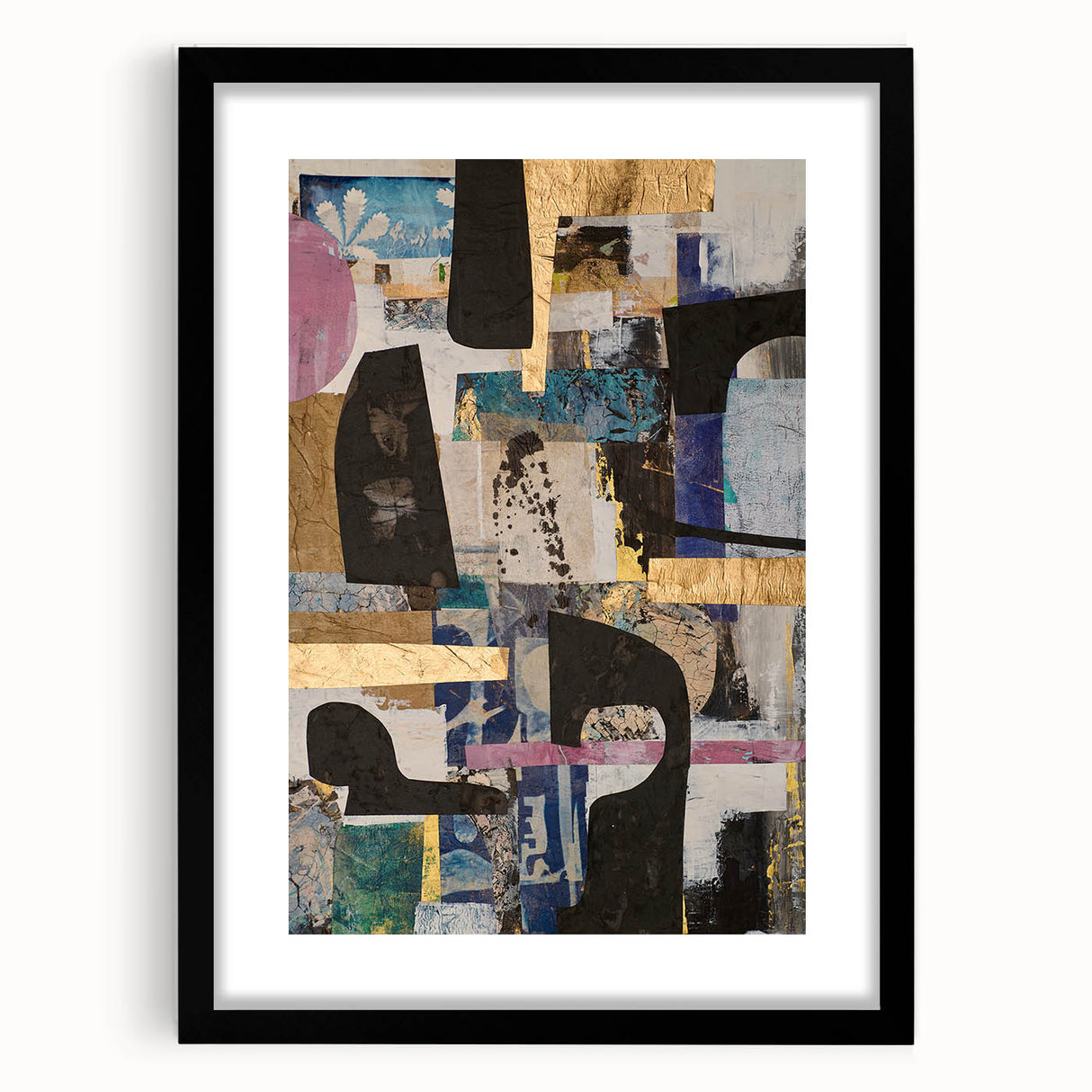 Eclectic Harmony Layers – Earthen Harmony Contemporary Canvas Art