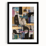 Eclectic Harmony Layers – Earthen Harmony Contemporary Canvas Art
