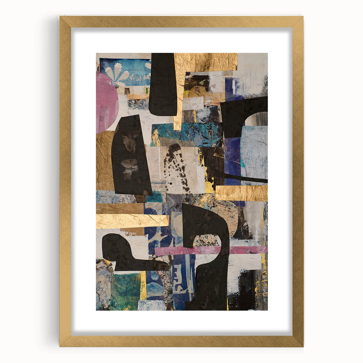 Eclectic Harmony Layers – Earthen Harmony Contemporary Canvas Art
