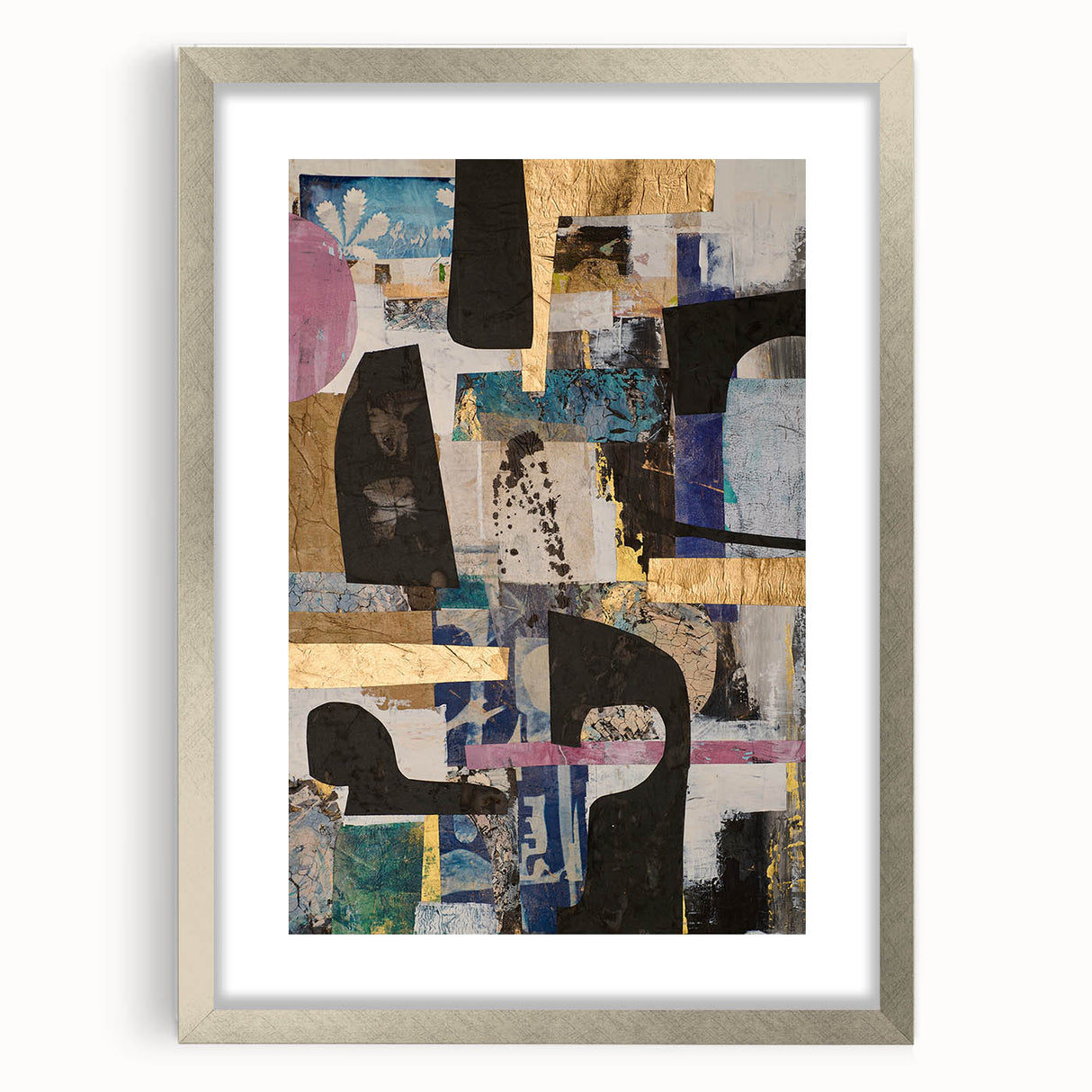 Eclectic Harmony Layers – Earthen Harmony Contemporary Canvas Art