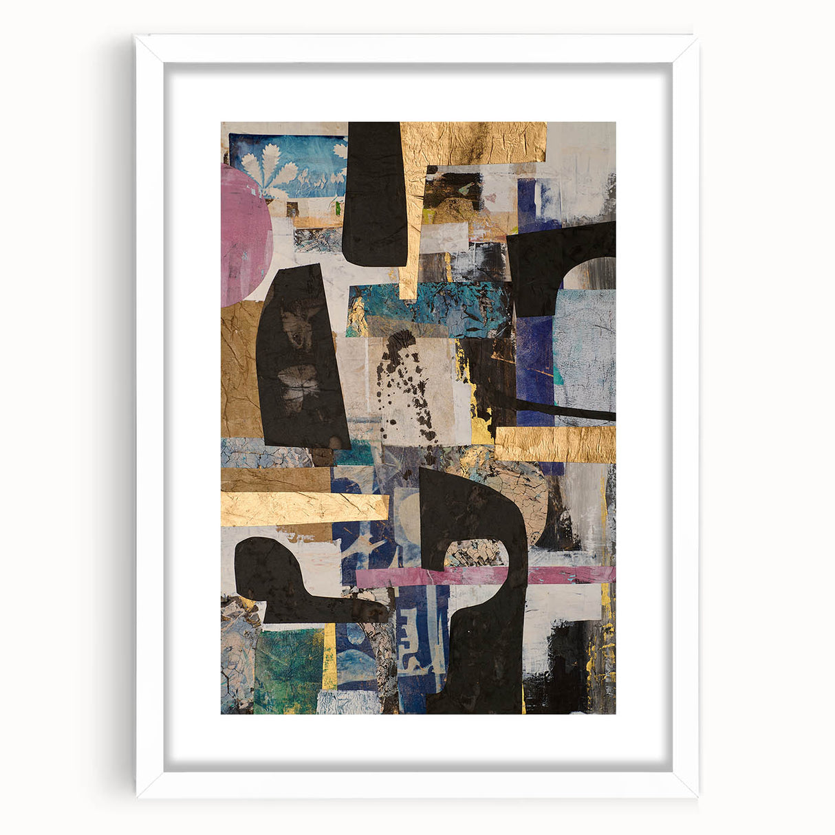 Eclectic Harmony Layers – Earthen Harmony Contemporary Canvas Art