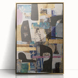 Eclectic Harmony Layers – Earthen Harmony Contemporary Canvas Art
