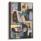 Eclectic Harmony Layers – Earthen Harmony Contemporary Canvas Art