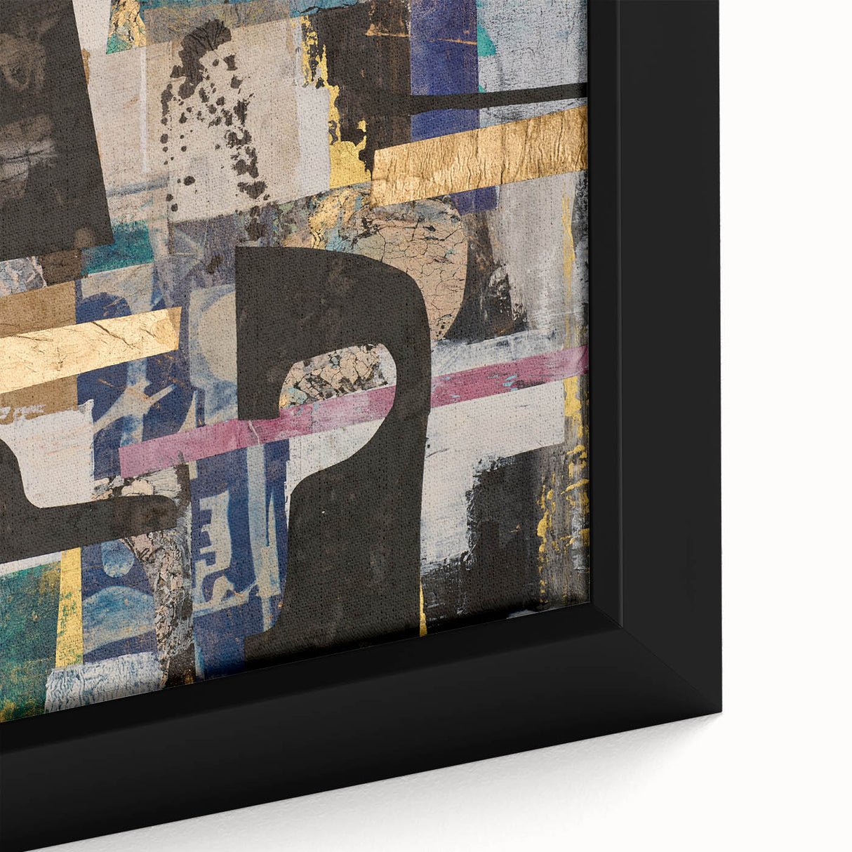 Eclectic Harmony Layers – Earthen Harmony Contemporary Canvas Art