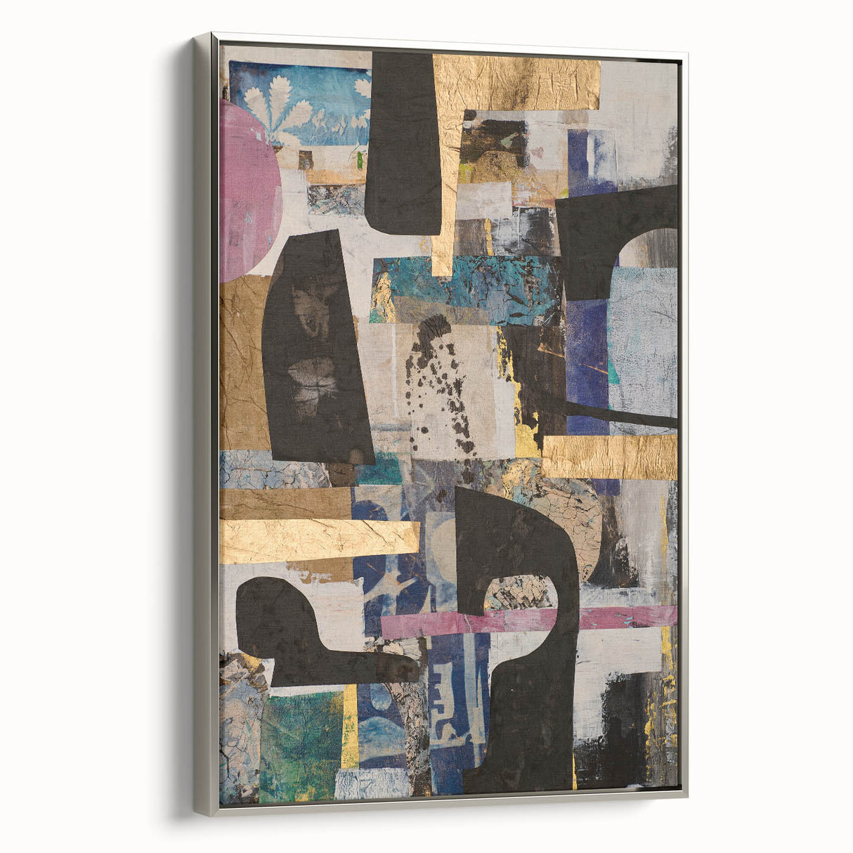 Eclectic Harmony Layers – Earthen Harmony Contemporary Canvas Art