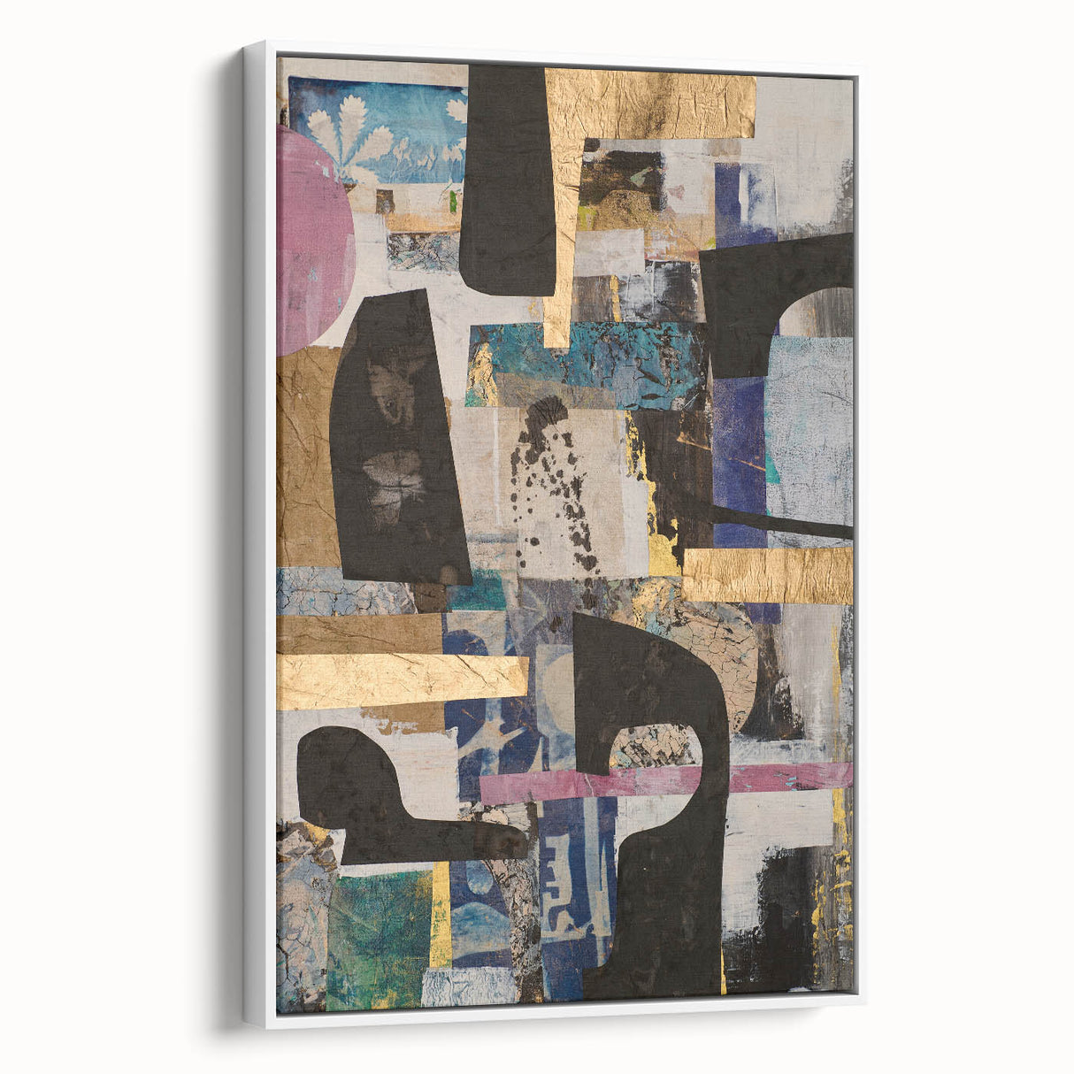 Eclectic Harmony Layers – Earthen Harmony Contemporary Canvas Art