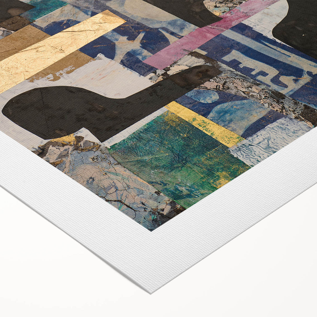 Eclectic Harmony Layers – Earthen Harmony Contemporary Canvas Art