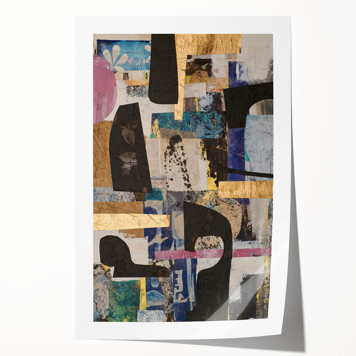 Eclectic Harmony Layers – Earthen Harmony Contemporary Canvas Art