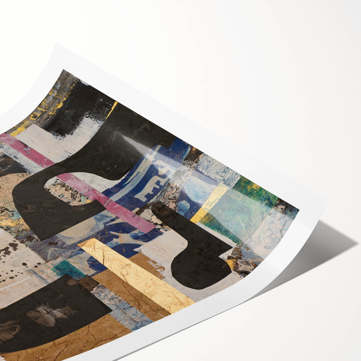 Eclectic Harmony Layers – Earthen Harmony Contemporary Canvas Art