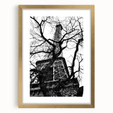 Eiffel Tower Silhouette - Fine Art Photography Framed Prints