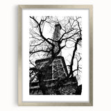 Eiffel Tower Silhouette - Fine Art Photography Framed Prints