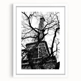 Eiffel Tower Silhouette - Fine Art Photography Framed Prints