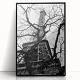 Eiffel Tower Silhouette - Fine Art Photography Framed Prints