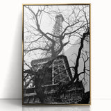 Eiffel Tower Silhouette - Fine Art Photography Framed Prints