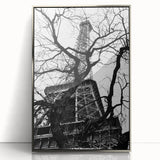 Eiffel Tower Silhouette - Fine Art Photography Framed Prints