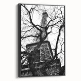 Eiffel Tower Silhouette - Fine Art Photography Framed Prints