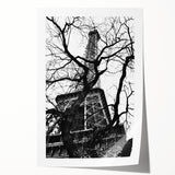 Eiffel Tower Silhouette - Fine Art Photography Framed Prints