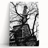 Eiffel Tower Silhouette - Fine Art Photography Framed Prints