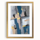 Geometric Contrast Flow – Earthen Harmony Neutral Abstract Prints