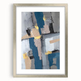 Geometric Contrast Flow – Earthen Harmony Neutral Abstract Prints