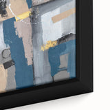 Geometric Contrast Flow – Earthen Harmony Neutral Abstract Prints