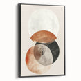 Earthen Harmony Abstracts – Neutral Earth Tone Geometric Wall Art