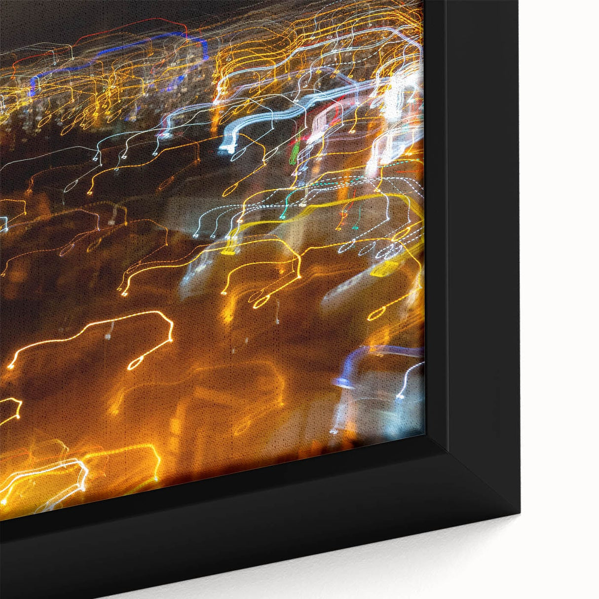Cityscape Photography Prints – Abstract Urban Lightscape Canvas