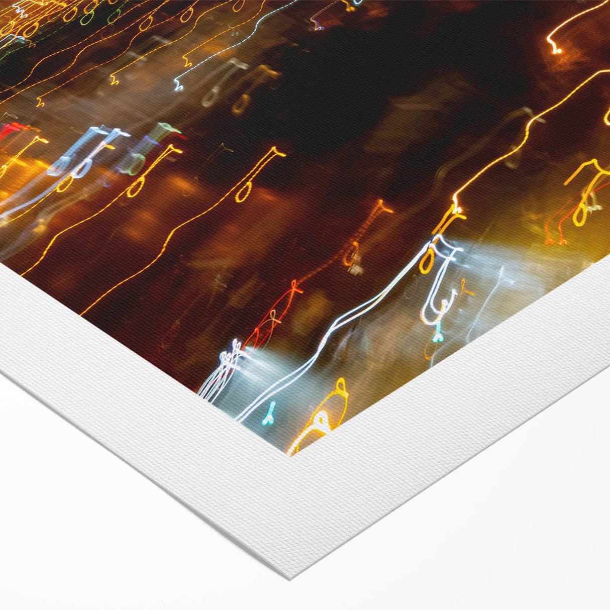 Cityscape Photography Prints – Abstract Urban Lightscape Canvas