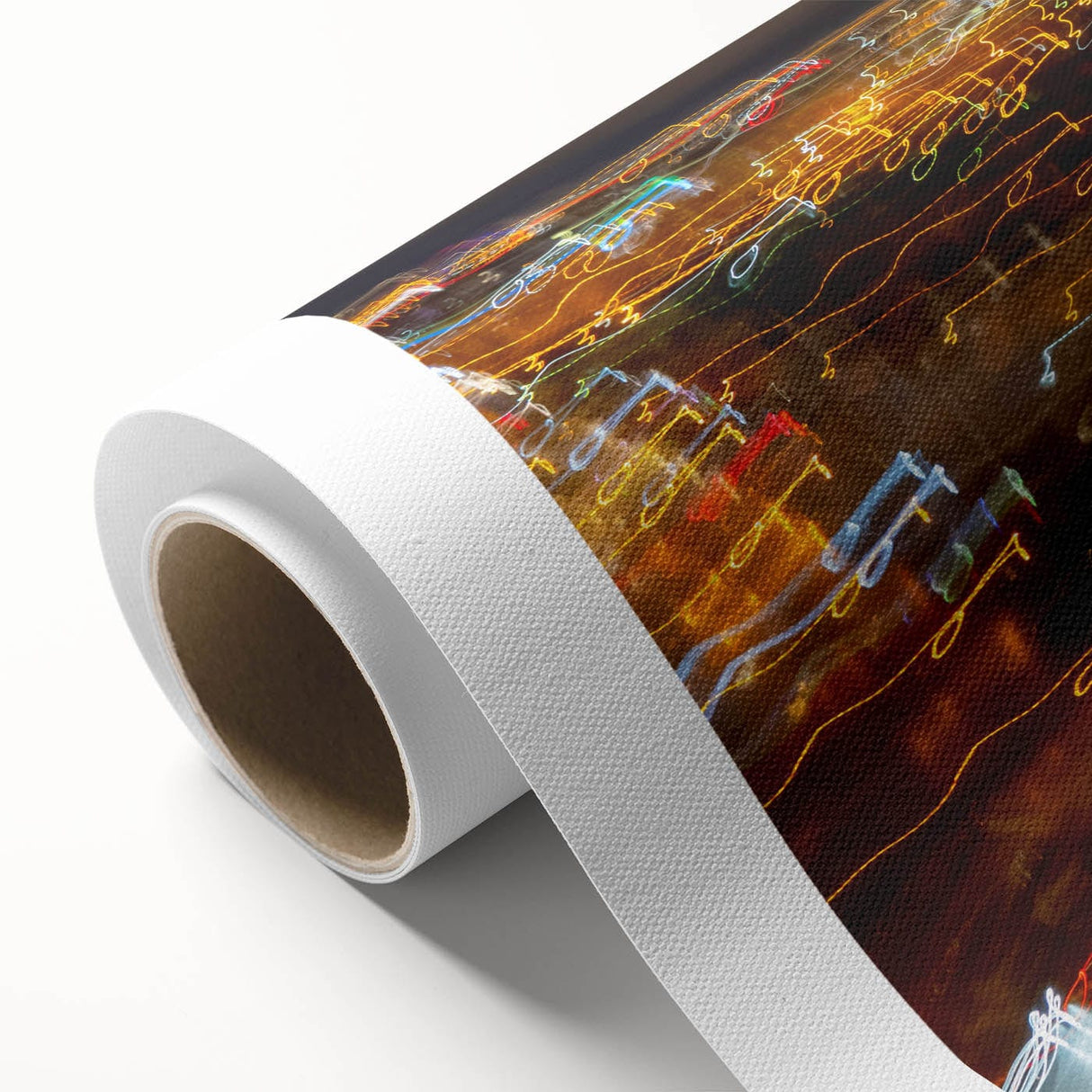 Cityscape Photography Prints – Abstract Urban Lightscape Canvas