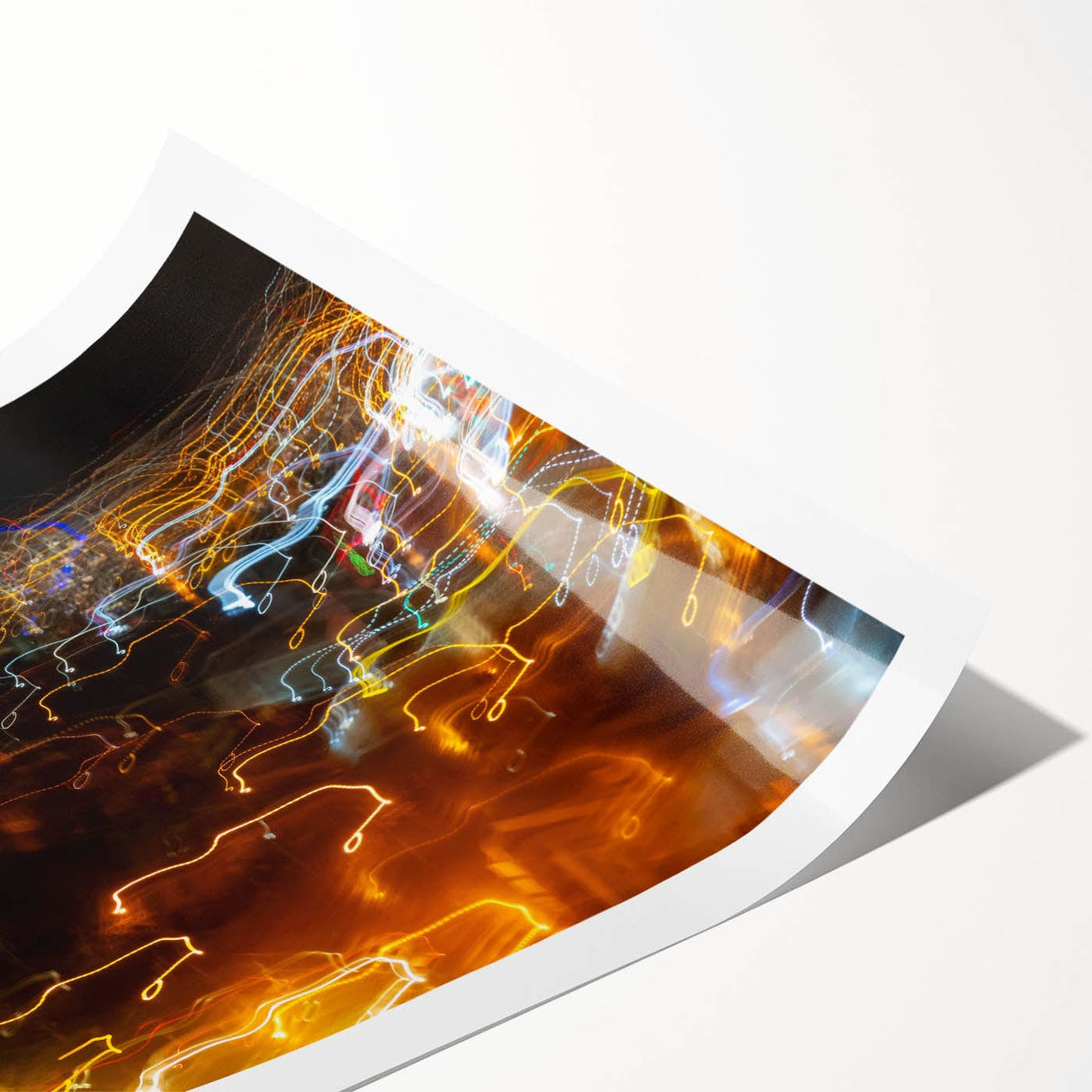 Cityscape Photography Prints – Abstract Urban Lightscape Canvas