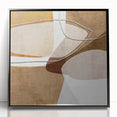 Warm Organic Forms – Earthen Harmony Minimalist Wall Decor Print