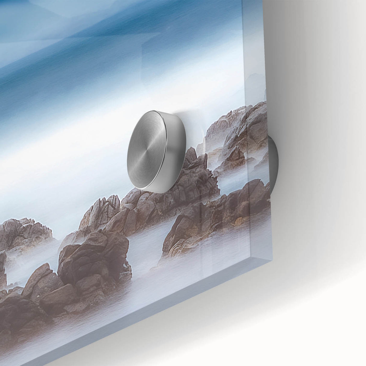Misty Coastal Horizon - Fine Art Photography Canvas Prints