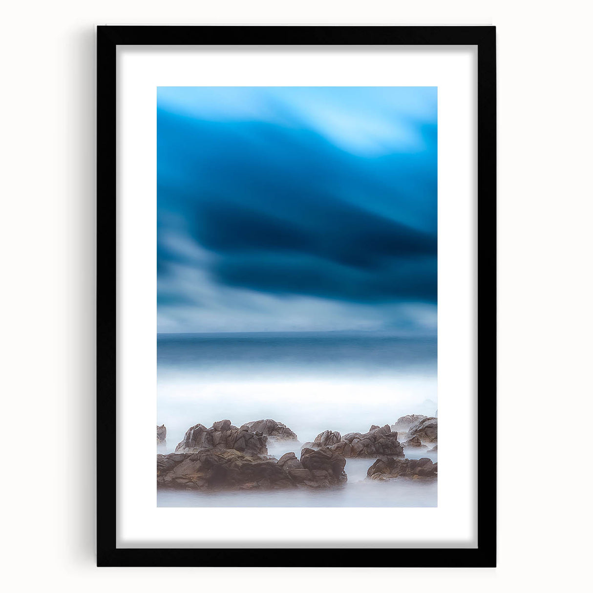 Misty Coastal Horizon - Fine Art Photography Canvas Prints