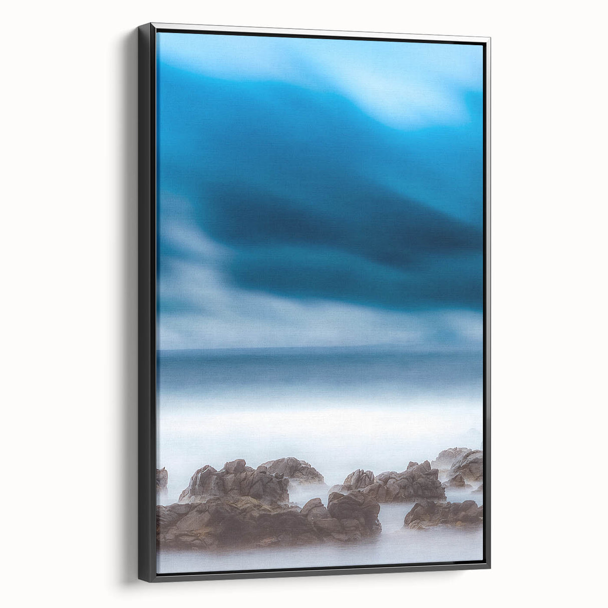 Misty Coastal Horizon - Fine Art Photography Canvas Prints